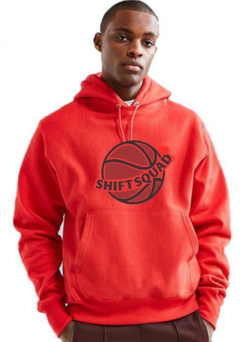 Red and Black Shiftsquad Men's Hoodies Fall and Winter line - Shiftsquad