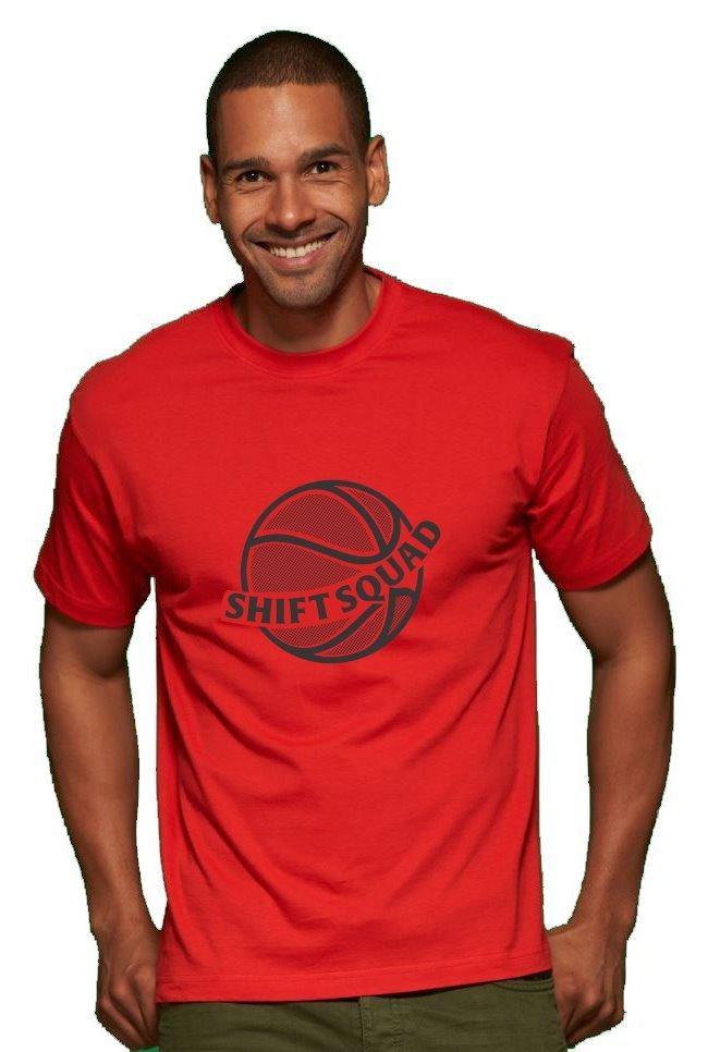 Red Shiftsquad Men's T-Shirts Fall and Winter line - Shiftsquad