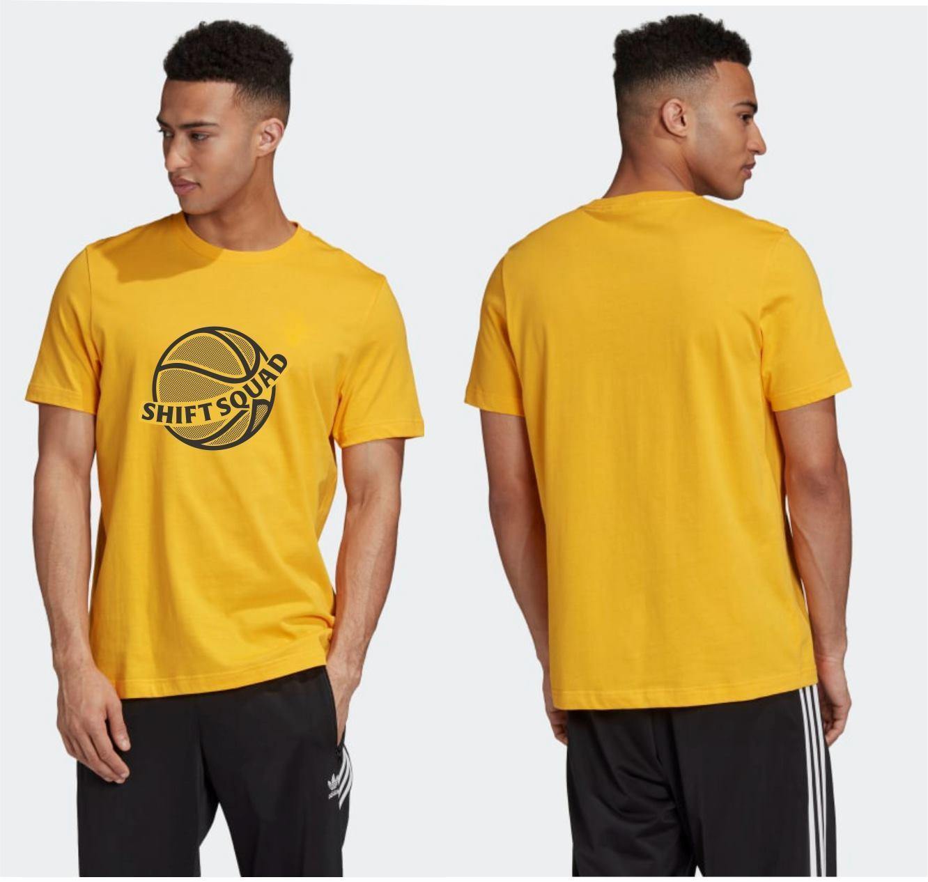Yellow and Black Shiftsquad Men's T-Shirts Spring and Summer line - Shiftsquad