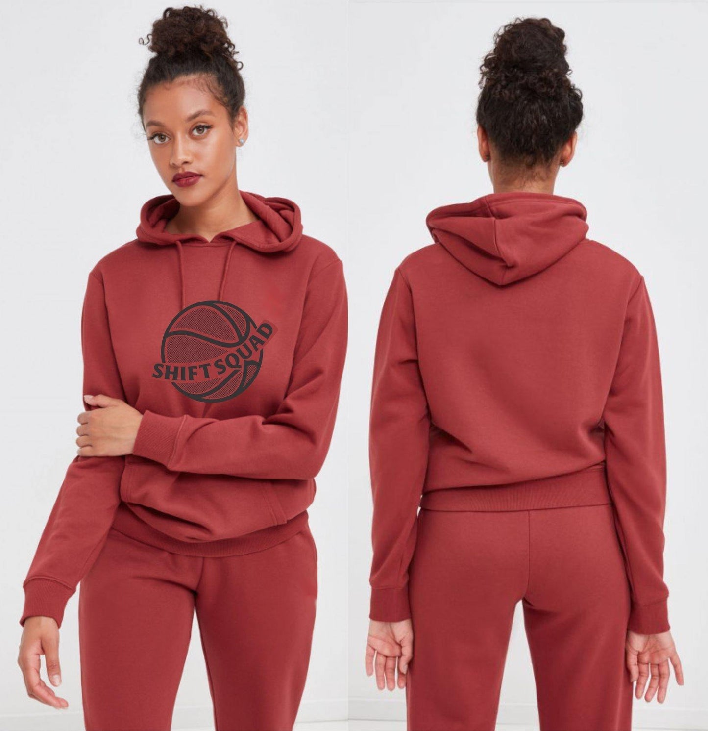 Red Shiftsquad Women's Hoodies Fall and Winter line - Shiftsquad